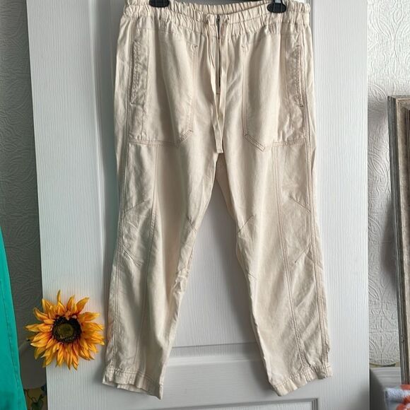 Free People Oversized Linen Pants - XS - Picture 3 of 10